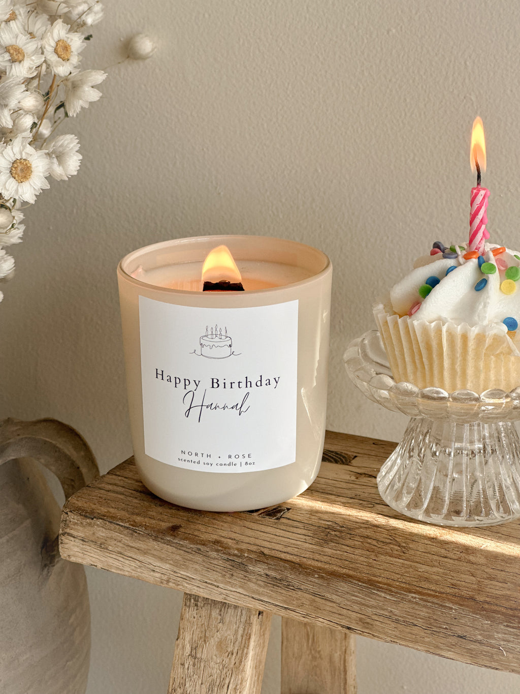 Personalized Custom Candle image 2