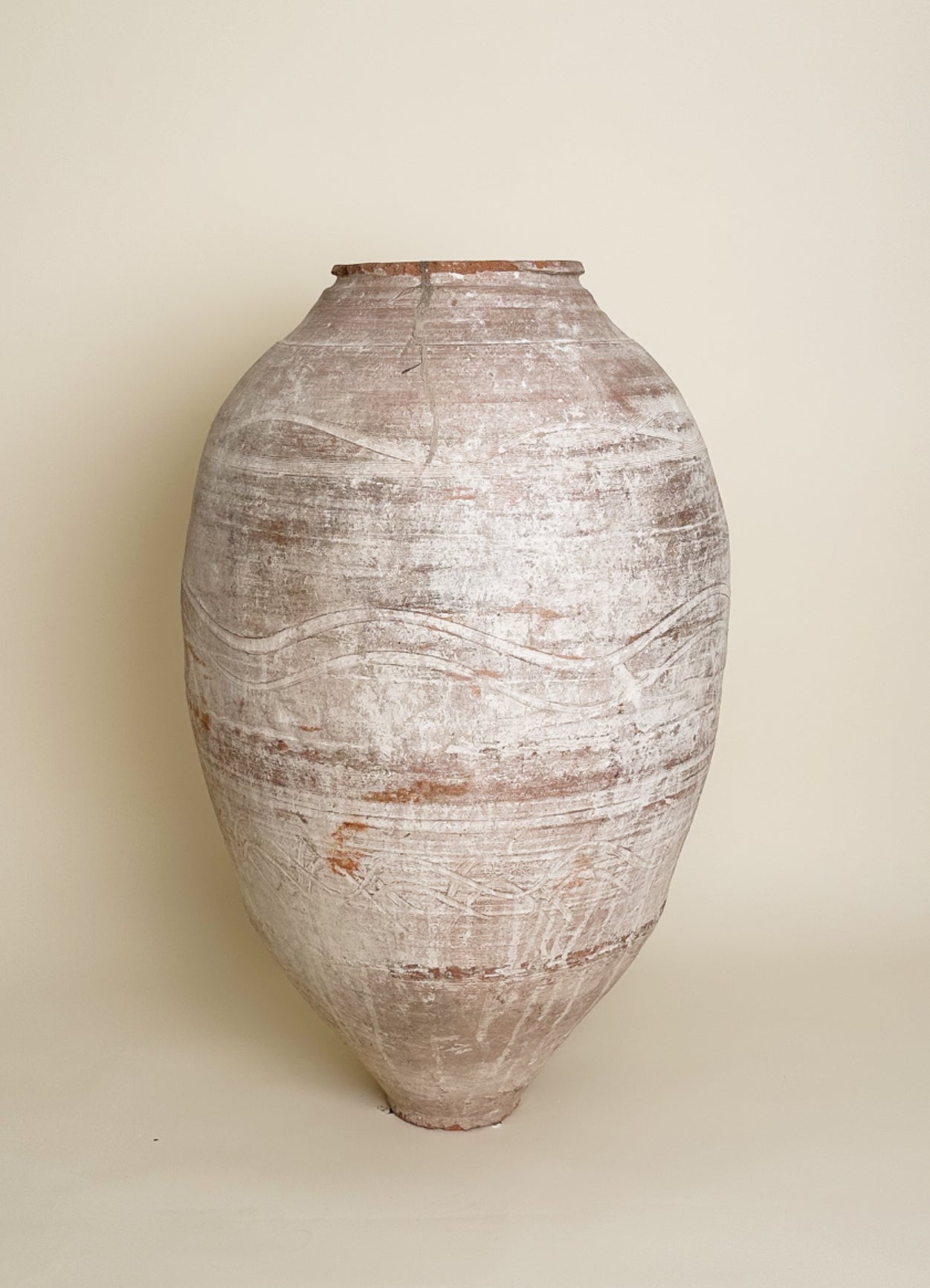 XXL Antique Turkish Olive Oil Pots image 0