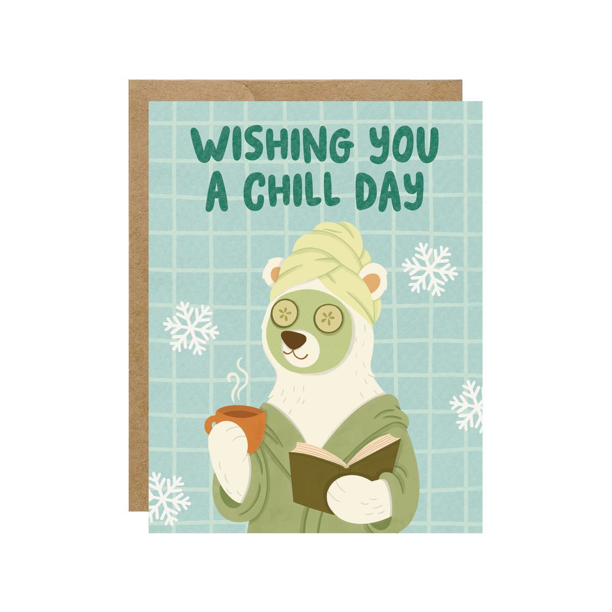 Chill Day - Relax Polar Bear Spa Day Card *SALE*