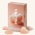 Paloma Heart Gummies, Chewy Candies, Alcohol-Free