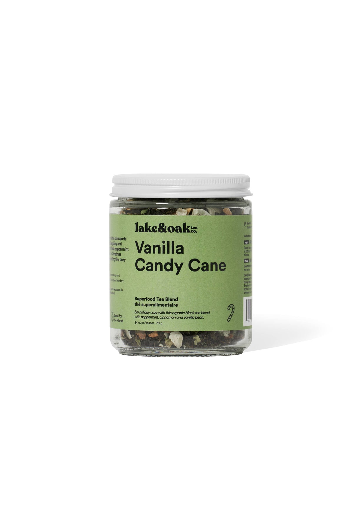 Vanilla Candy Cane - Superfood Tea Blend
