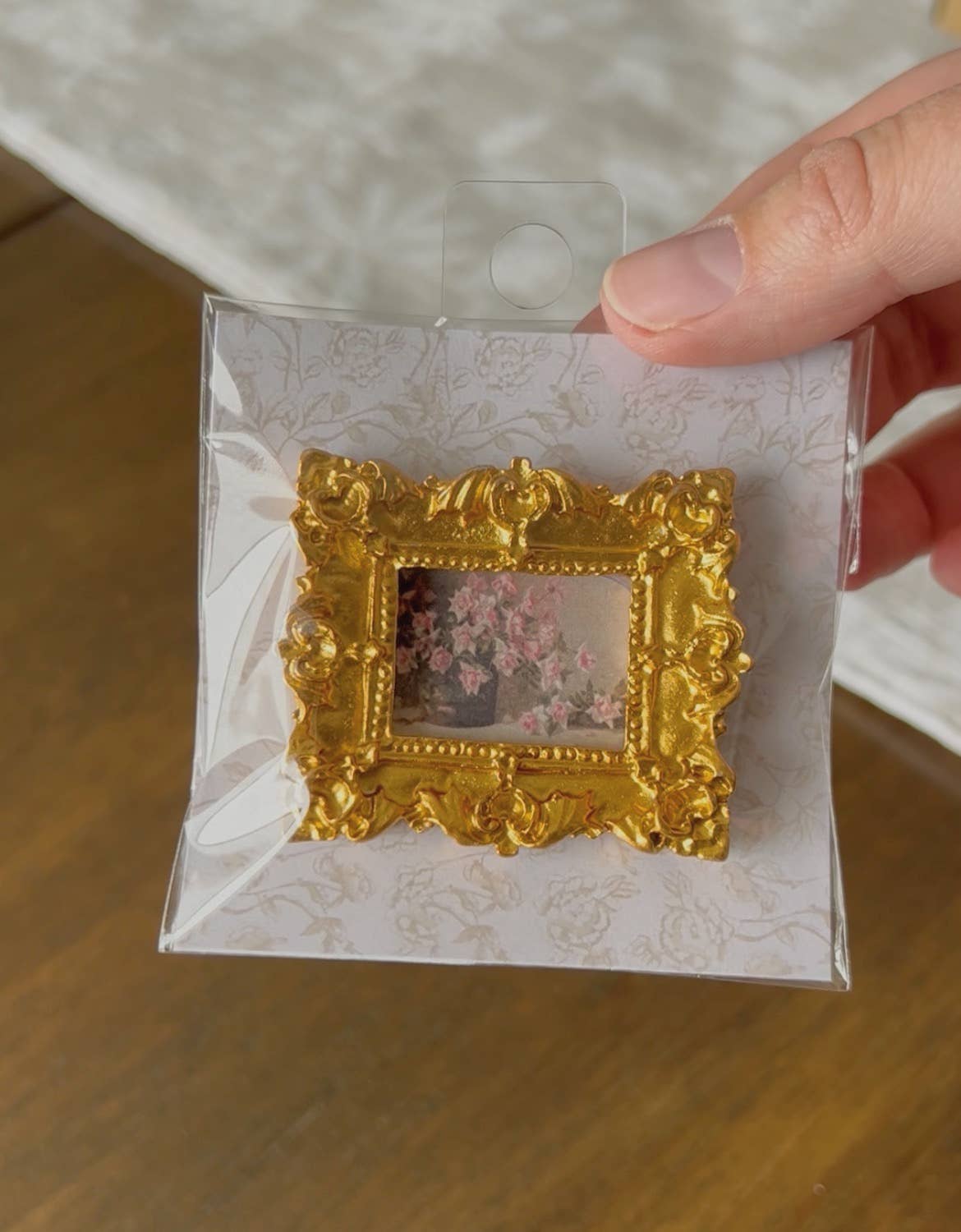 Vintage Rectangle Inspired Miniature Magnet