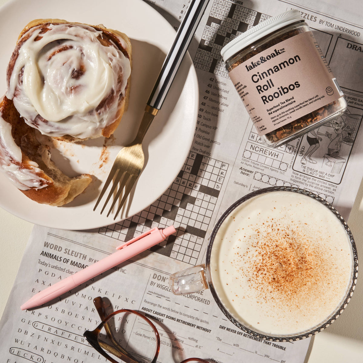 Cinnamon Roll Rooibos - Superfood Tea Blend
