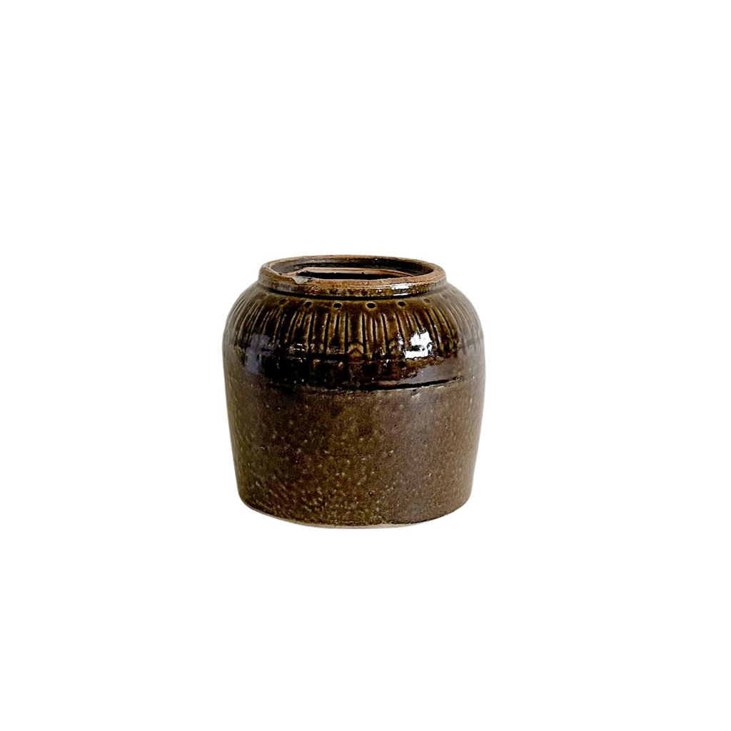 Glazed Vintage Pot image 0