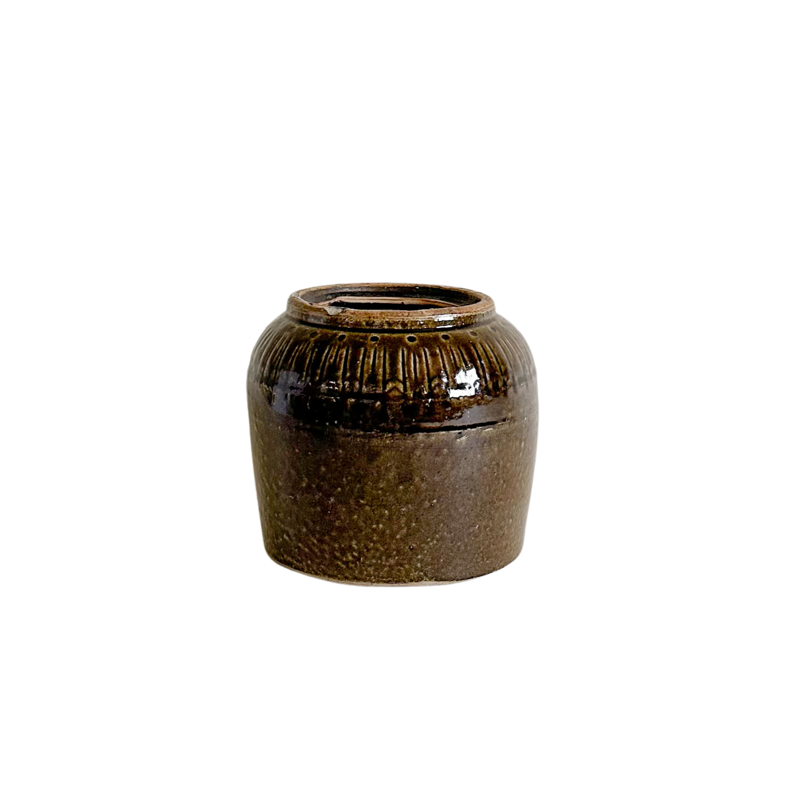 Glazed Vintage Pot image 0