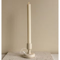 Clara Pinstripe Taper Candle image 0